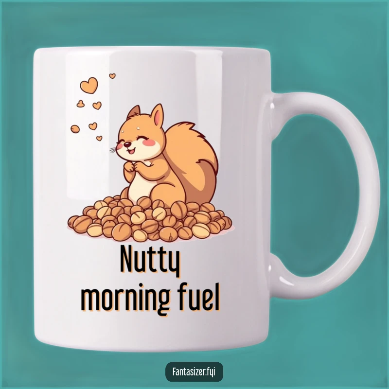 Funny Squirrel Nut Dream Mug: Infinite Hoard Funny Gift for Collectors