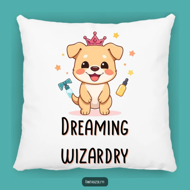 Funny Magic Dog Pillow: Cozy Comfort with Enchanting Charm, The Perfect Humorous Gift