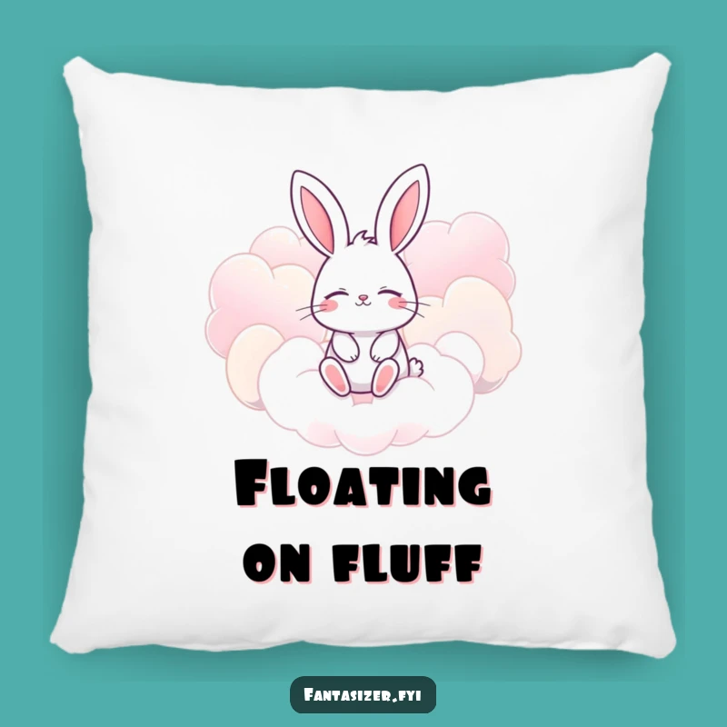 Funny Bunny Pillow: Candy Cloud Dreams, Soft and Funny Gift Decor