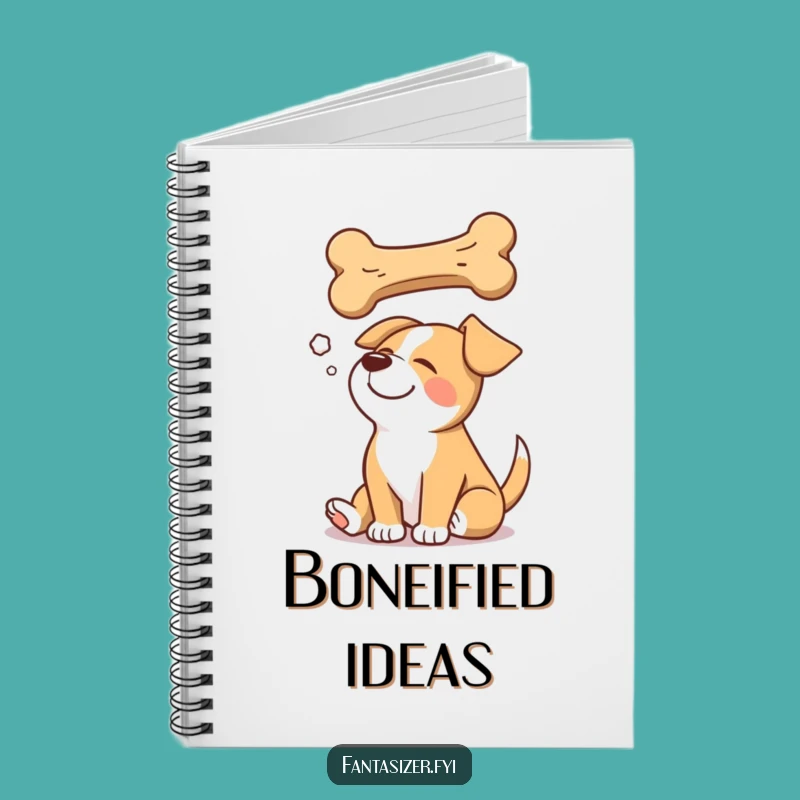 Funny Dog Dream Notebook: Jot Down Ideas with Canine Whimsy, Perfect Gift