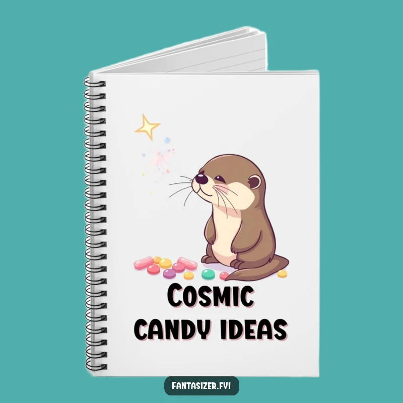 Funny Otter Galaxy Notebook: Great Gift for Curious Ideas