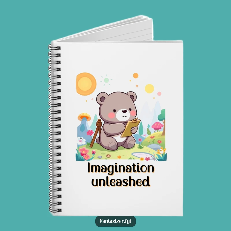 Funny Bear Artist Notebook: Sketch Your Dreams, A Hilarious Gift for Creatives