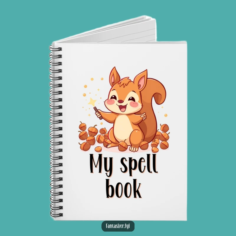 Funny Squirrel Magic Notebook - Jot Down Your Inspirations