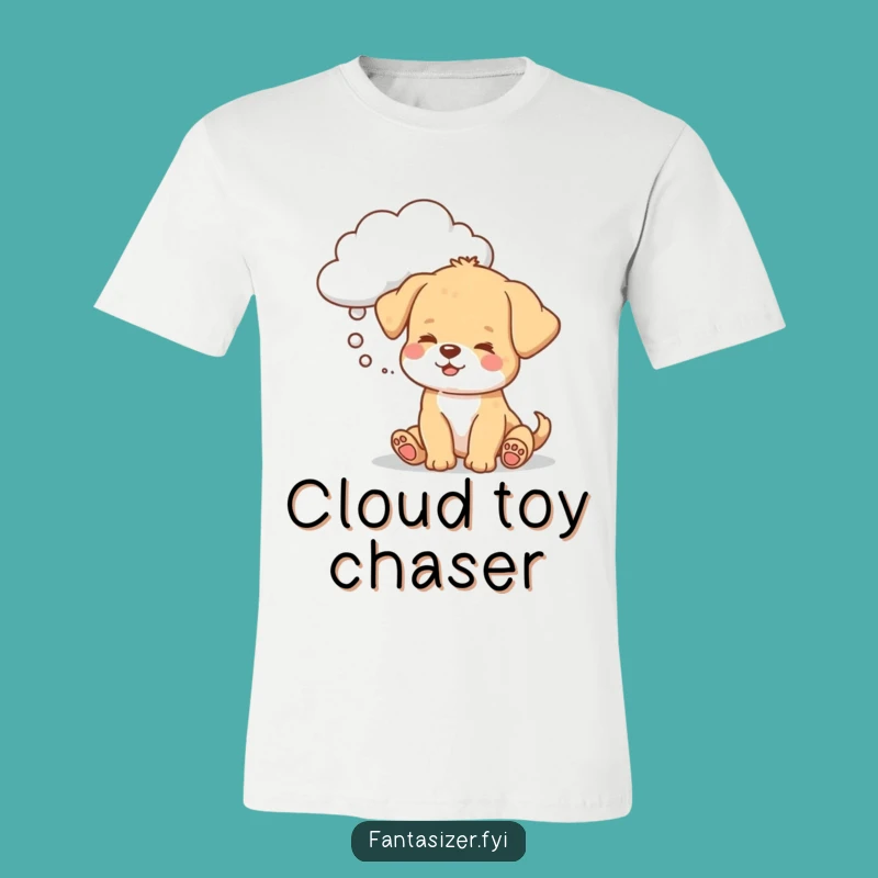 Funny Puppy Cloud T-Shirt: Toy Daydreams, Hilarious Dog Lover Gift