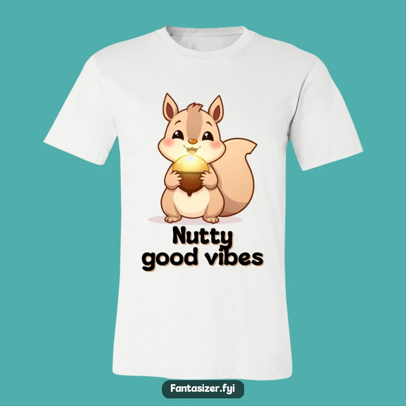 Funny Squirrel Enchantment T-Shirt: Magical Design for a Humorous Gift
