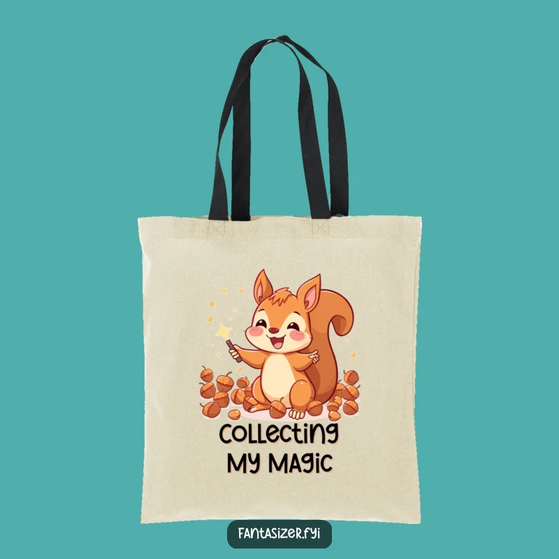 Funny Squirrel Magic Tote Bag - Carry Your Abundance