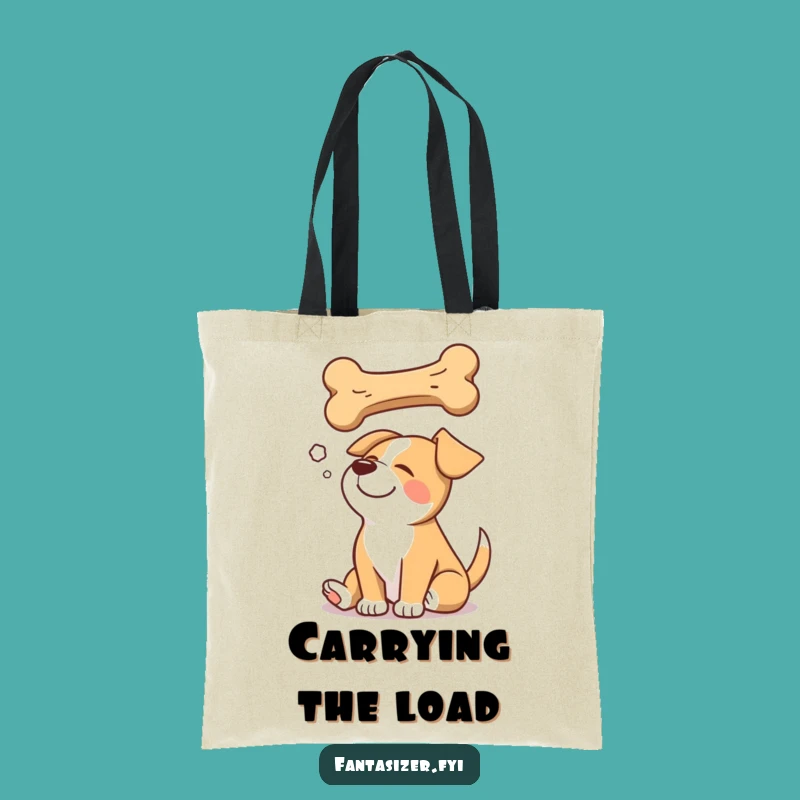 Funny Dog Dream Tote Bag: Carry Your Essentials with Canine Whimsy