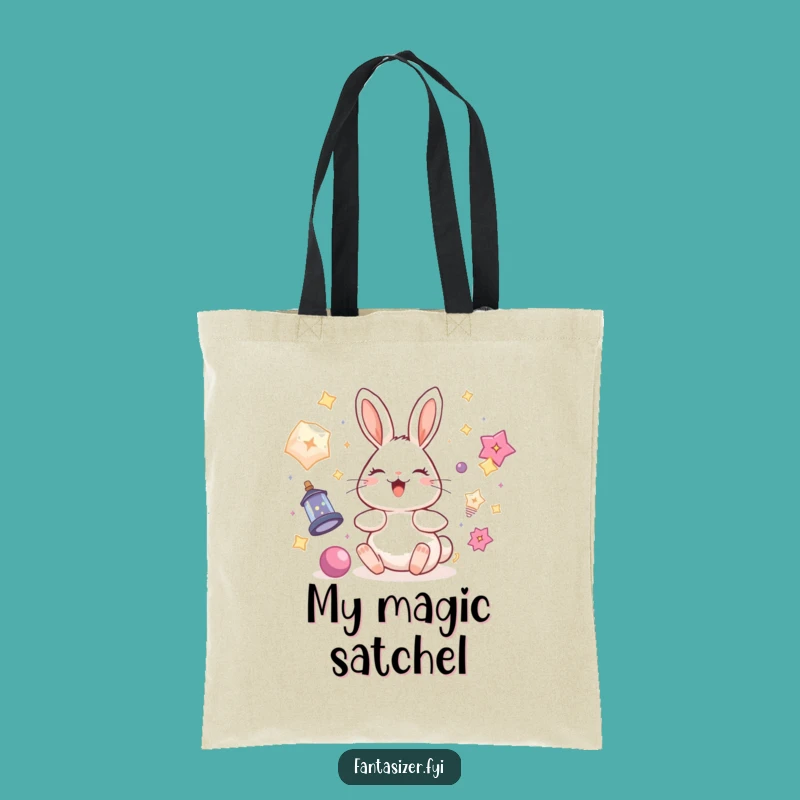 Funny Rabbit Magic Tote Bag: Carry Enchantment Everywhere You Go